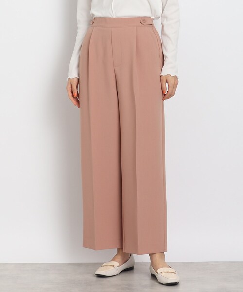 DRESKIP(ドレスキップ)の「◆【麗しの一本】ストレッチ ワイドパンツ(その他パンツ・レディース・ベビーピンク/ブラック/ナチュラル・04/03/02)」の16枚目の写真