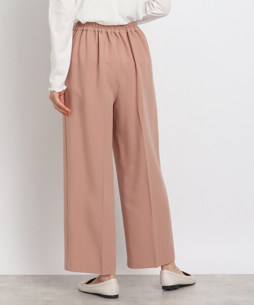 DRESKIP(ドレスキップ)の「◆【麗しの一本】ストレッチ ワイドパンツ(その他パンツ・レディース・ベビーピンク/ブラック/ナチュラル・04/03/02)」の6枚目の写真