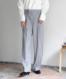 LOWRYS FARM | スタイルＵＰハイウエストワイドパンツ　177914(その他パンツ)