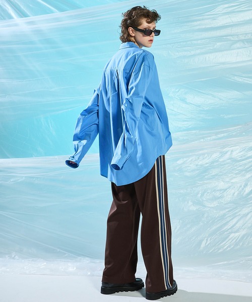 ENDER PRODUCTS（エンダープロダクツ）の「サイドラインイージーワイドトラックパンツ【ENDER PRODUCTS/エンダープロダクツ】（その他パンツ・メンズ・ダークブラウン/ダークグリーン/ブラック・M/L）」の10枚目の写真