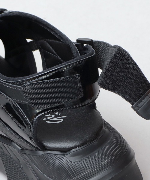 glabella（グラベラ）の「超厚底 チャンキーソール スポーツモード ストラップサンダル / ハイソール ダッド シューズ / 厚底 フェイクレザーサンダル（サンダル・メンズ・ブラック・L/M/S）」の22枚目の写真