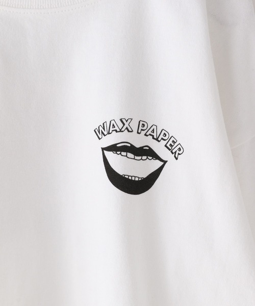 LOWRYS FARM（ローリーズファーム）の「WAX PAPERリッププリントロングTシャツ　182801（Tシャツ/カットソー・キッズ・ホワイト/ブルー・110cm/120cm/130cm/140cm/150cm）」の16枚目の写真