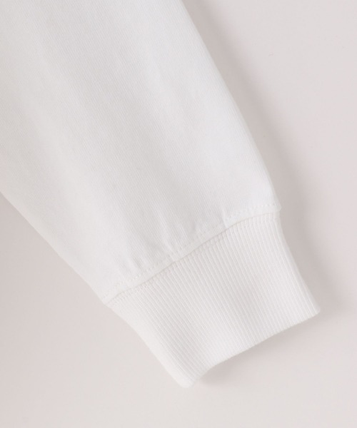 LOWRYS FARM（ローリーズファーム）の「WAX PAPERリッププリントロングTシャツ　182801（Tシャツ/カットソー・キッズ・ホワイト/ブルー・110cm/120cm/130cm/140cm/150cm）」の18枚目の写真