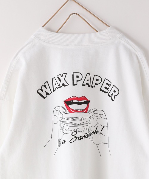 LOWRYS FARM（ローリーズファーム）の「WAX PAPERリッププリントロングTシャツ　182801（Tシャツ/カットソー・キッズ・ホワイト/ブルー・110cm/120cm/130cm/140cm/150cm）」の20枚目の写真