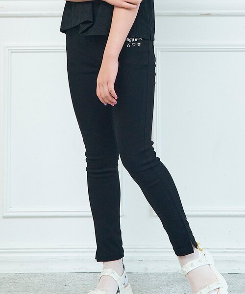 algy(アルジー)の「ALGYスリットレギニー(その他パンツ・キッズ・ミント/ラベンダー/オフホワイト/ブルー/サックスブルー/ブラック・XXX-SMALL/XX-SMALL/X-SMALL/SMALL/MEDIUM)」の1枚目の写真