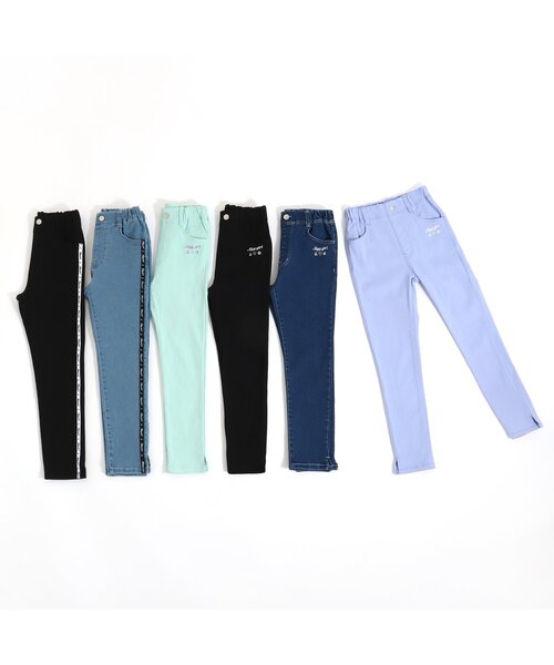 algy(アルジー)の「ALGYスリットレギニー(その他パンツ・キッズ・ミント/ラベンダー/オフホワイト/ブルー/サックスブルー/ブラック・XXX-SMALL/XX-SMALL/X-SMALL/SMALL/MEDIUM)」の10枚目の写真