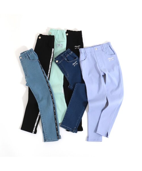 algy(アルジー)の「ALGYスリットレギニー(その他パンツ・キッズ・ミント/ラベンダー/オフホワイト/ブルー/サックスブルー/ブラック・XXX-SMALL/XX-SMALL/X-SMALL/SMALL/MEDIUM)」の11枚目の写真