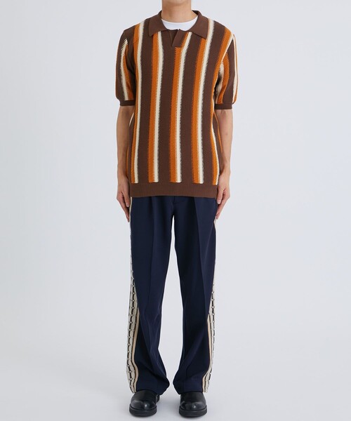 SASQUATCHfabrix.(サスクワァッチファブリックス)の「【Sasquatchfabrix./ サスクワァッチファブリックス】SKIPPER ROOTS KNIT(ニット/セーター・メンズ・その他2/ブラウン・MEDIUM/LARGE)」の7枚目の写真