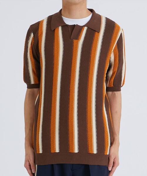 SASQUATCHfabrix.(サスクワァッチファブリックス)の「【Sasquatchfabrix./ サスクワァッチファブリックス】SKIPPER ROOTS KNIT(ニット/セーター・メンズ・その他2/ブラウン・MEDIUM/LARGE)」の5枚目の写真