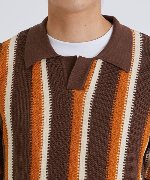 SASQUATCHfabrix.(サスクワァッチファブリックス)の「【Sasquatchfabrix./ サスクワァッチファブリックス】SKIPPER ROOTS KNIT(ニット/セーター・メンズ・その他2/ブラウン・MEDIUM/LARGE)」の13枚目の写真