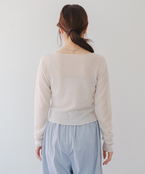 Kastane（カスタネ）の「シャーリングTee（Tシャツ/カットソー・レディース・オレンジ/アイボリー/サックスブルー/ピンク・FREE）」の11枚目の写真