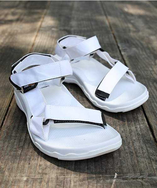 FREAK'S STORE（フリークスストア）の「BONNARUE BONNARUE/ボナルーボナルー　MIKE SOLID ACRYLIC WEBBING TAPE                        （サンダル・レディース・ホワイト/ブラック/その他13・6.5/7.5）」の16枚目の写真