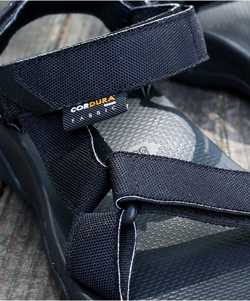 FREAK'S STORE（フリークスストア）の「BONNARUE BONNARUE/ボナルーボナルー　MIKE SOLID ACRYLIC WEBBING TAPE                        （サンダル・レディース・ホワイト/ブラック/その他13・6.5/7.5）」の10枚目の写真