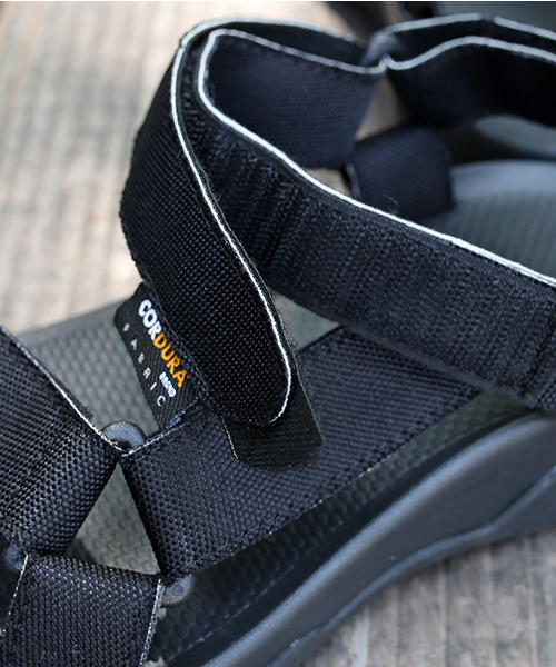 FREAK'S STORE（フリークスストア）の「BONNARUE BONNARUE/ボナルーボナルー　MIKE SOLID ACRYLIC WEBBING TAPE                        （サンダル・レディース・ホワイト/ブラック/その他13・6.5/7.5）」の11枚目の写真