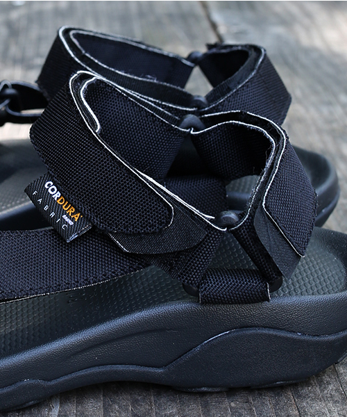 FREAK'S STORE（フリークスストア）の「BONNARUE BONNARUE/ボナルーボナルー　MIKE SOLID ACRYLIC WEBBING TAPE                        （サンダル・レディース・ホワイト/ブラック/その他13・6.5/7.5）」の13枚目の写真