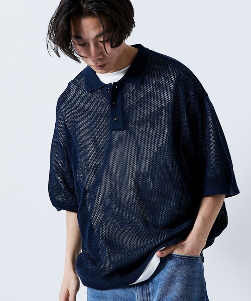 COS リラックスフィット ポロネック ニット RELAXED-FIT KNITTED POLO SHIRT リラックスフィット ニット