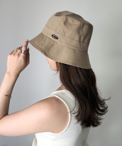 Riberry（リベリー）の「MENGLANDI刺繍バケットハット（ハット・レディース・ベージュ/アイボリー/ブラック・FREE）」の10枚目の写真