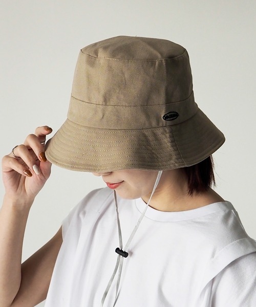 Riberry（リベリー）の「MENGLANDI刺繍バケットハット（ハット・レディース・ベージュ/アイボリー/ブラック・FREE）」の11枚目の写真