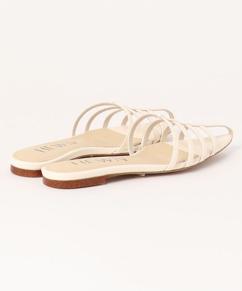 allureville(アルアバイル)の「【HEWN(ヒューン)】STRAP MULES/ フラットミュールサンダル(サンダル・レディース・アイボリー・36/38/37)」の7枚目の写真