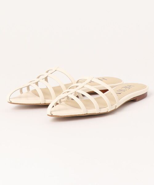 allureville(アルアバイル)の「【HEWN(ヒューン)】STRAP MULES/ フラットミュールサンダル(サンダル・レディース・アイボリー・36/38/37)」の9枚目の写真