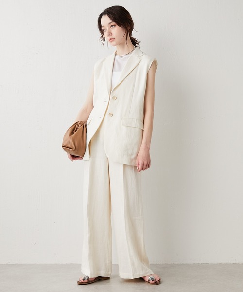 Whim Gazette（ウィムガゼット）の「リネンジレ（ベスト）」 - WEAR