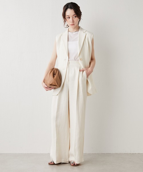 Whim Gazette（ウィムガゼット）の「リネンジレ（ベスト）」 - WEAR