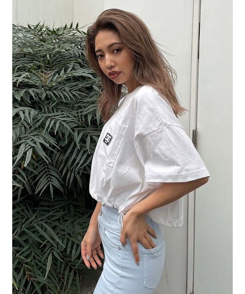 GYDA - GYDA DC コラボ Tシャツ sizeM A51 セール】GYDA X DC ARM LOGO ロンT（Tシャツ/カットソー）｜GYDA