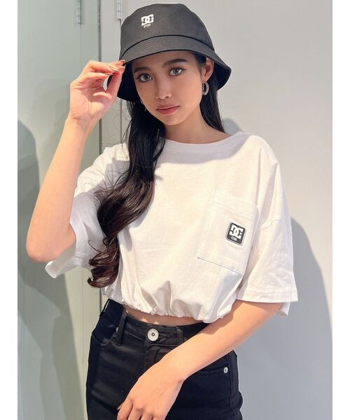 GYDA（ジェイダ）の「GYDA×DC HEMドロストSHORT Tシャツ（T