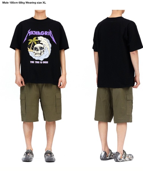 【mahagrid】23SS★ SKULL WAVE TEE mahagrid/マハグリッド』SKULL WAVE TEE/スカルウエーブ 半袖