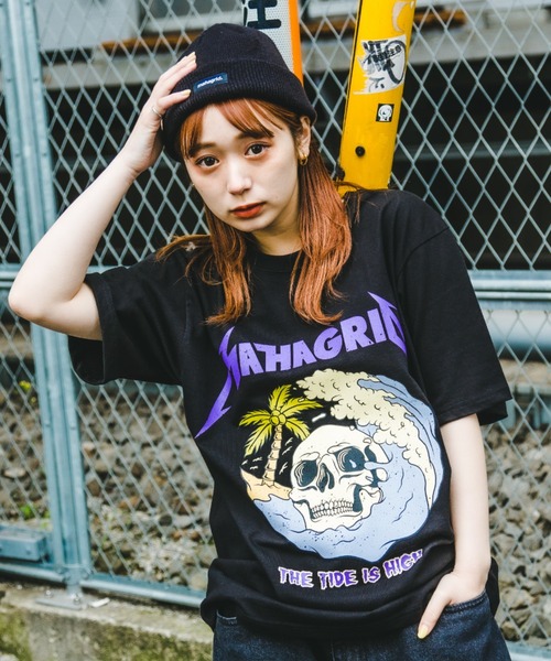 【mahagrid】23SS★ SKULL WAVE TEE mahagrid/マハグリッド』SKULL WAVE TEE/スカルウエーブ 半袖