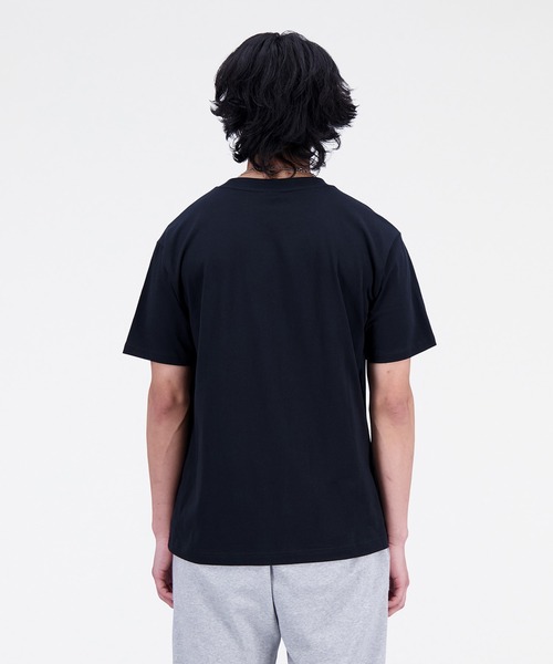 Tシャツ・カットソー New Balance UNI NB BOY NATURE  SHORT SLEEVE T-SHIRT SE org.jpg