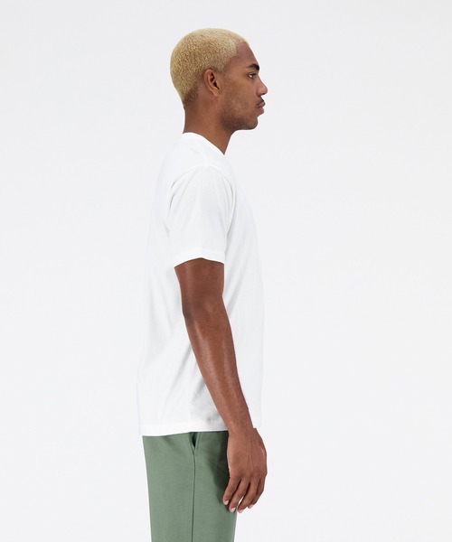 NEW BALANCE(ニューバランス)の「NB Essentials ポケット ショートスリーブTシャツ(Tシャツ/カットソー・メンズ・ライトグレー/ブラック/ホワイト・X-LARGE/SMALL/LARGE/MEDIUM/XX-LARGE)」の13枚目の写真