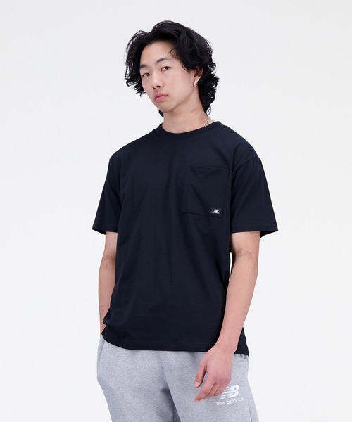 Tシャツ・カットソー New Balance UNI NB BOY NATURE  SHORT SLEEVE T-SHIRT SE New Balance tシャツ Athletics ショートスリーブTシャツ メンズ