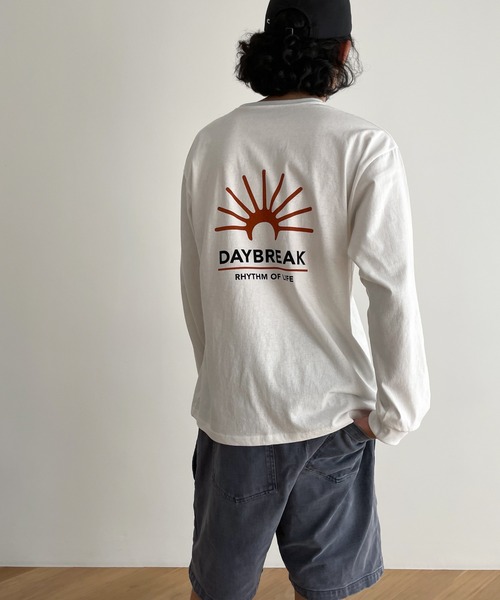 El mar（エルマール）の「El mar(エルマール) "DAYBREAK"ロングTシャツ（Tシャツ/カットソー・レディース・ホワイト・ONE SIZE）」の10枚目の写真