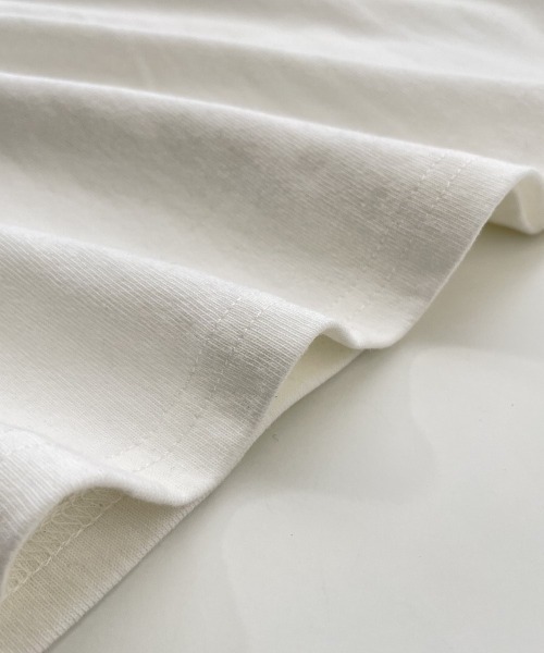 nissen（ニッセン）の「綿１００％バスクドルマントップス（７分袖）（Tシャツ/カットソー・レディース・オフホワイト/ブラック/グリーン/グレイッシュベージュ・S～Ｍ/L～LL）」の15枚目の写真