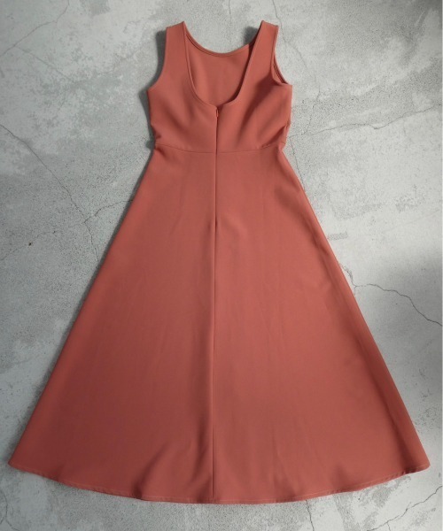 TRUNC（トランクエイティーエイト）の「Center Tuck Flare Dress（ワンピース・レディース・テラコッタ/ブラック系その他・FREE）」の18枚目の写真