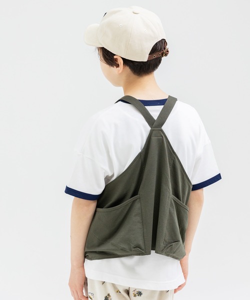 JAM & LINK(ジャムアンドリンク)の「ストレッチドライ ベスト(ベスト・キッズ・カーキ/ブラック・100-120/L:130-150cm)」の12枚目の写真