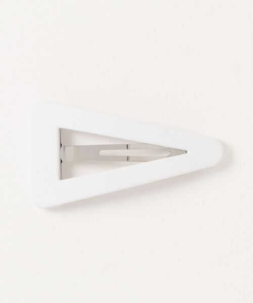 bibmilk（ビブミルク）の「BIBMILK TRIANGLE FLAME PIN（ヘアピン・キッズ・イエロー/グリーン/ピンク/ホワイト/コーラルピンク/キナリ/フューシャピンク/パープル/ブルー/ライトブルー・ONE SIZE）」の2枚目の写真