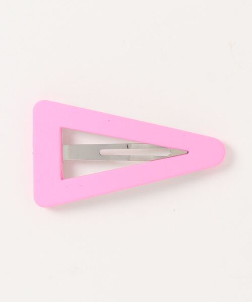 bibmilk（ビブミルク）の「BIBMILK TRIANGLE FLAME PIN（ヘアピン・キッズ・イエロー/グリーン/ピンク/ホワイト/コーラルピンク/キナリ/フューシャピンク/パープル/ブルー/ライトブルー・ONE SIZE）」の8枚目の写真