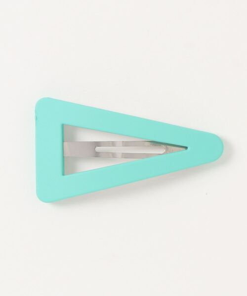 bibmilk（ビブミルク）の「BIBMILK TRIANGLE FLAME PIN（ヘアピン・キッズ・イエロー/グリーン/ピンク/ホワイト/コーラルピンク/キナリ/フューシャピンク/パープル/ブルー/ライトブルー・ONE SIZE）」の4枚目の写真