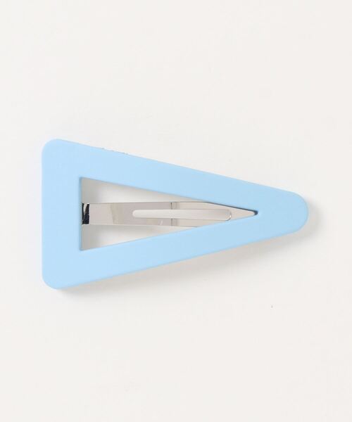 bibmilk（ビブミルク）の「BIBMILK TRIANGLE FLAME PIN（ヘアピン・キッズ・イエロー/グリーン/ピンク/ホワイト/コーラルピンク/キナリ/フューシャピンク/パープル/ブルー/ライトブルー・ONE SIZE）」の5枚目の写真