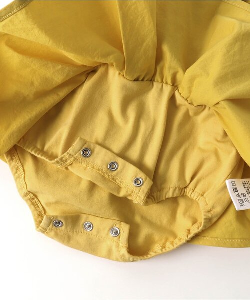 Ampersand（アンパサンド）の「【premier】ペプラムワンピロンパース（ロンパース・キッズ・レッド/アイボリー/イエロー・60/70/80）」の16枚目の写真