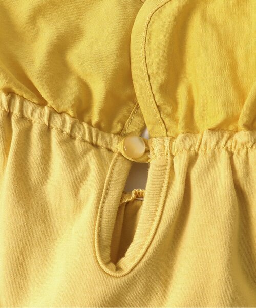 Ampersand（アンパサンド）の「【premier】ペプラムワンピロンパース（ロンパース・キッズ・レッド/アイボリー/イエロー・60/70/80）」の7枚目の写真