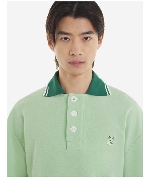 Maison Kitsune（メゾンキツネ）の「TONAL FOX HEAD PATCH POLO