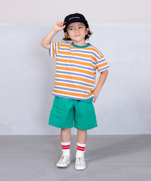 Life Support Products（ライフサポートプロダクツ）の「リップストップクライミングショートパンツ(80～150cm)（その他パンツ・キッズ・オリーブ/サーモンピンク/ブルー/グリーン・130/95/110/120/90/80/150/100/140）」の7枚目の写真