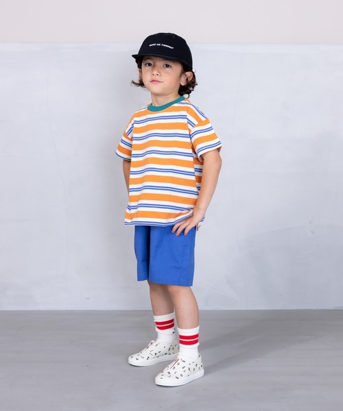 Life Support Products（ライフサポートプロダクツ）の「リップストップクライミングショートパンツ(80～150cm)（その他パンツ・キッズ・オリーブ/サーモンピンク/ブルー/グリーン・130/95/110/120/90/80/150/100/140）」の8枚目の写真