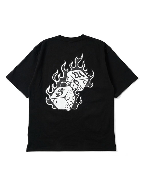 FRUIT OF THE LOOM x MFC STORE DICE FLAME S/S TEE（Tシャツ