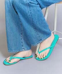 BEAUTY&YOUTH UNITED ARROWS | フェイクレザー トングサンダル(サンダル)