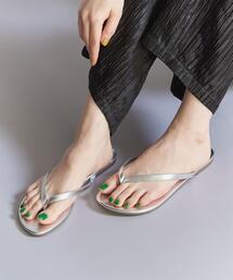 BEAUTY&YOUTH UNITED ARROWS | フェイクレザー トングサンダル(サンダル)