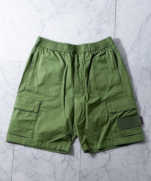 Buffalo Bobs(バッファローボブズ)の「ESERCITO-SHORTS(エジルチト ショーツ)タクティカル カーゴショーツ(カーゴパンツ・メンズ・ホワイト/ブラック/オリーブ・1-2/2-3)」の15枚目の写真